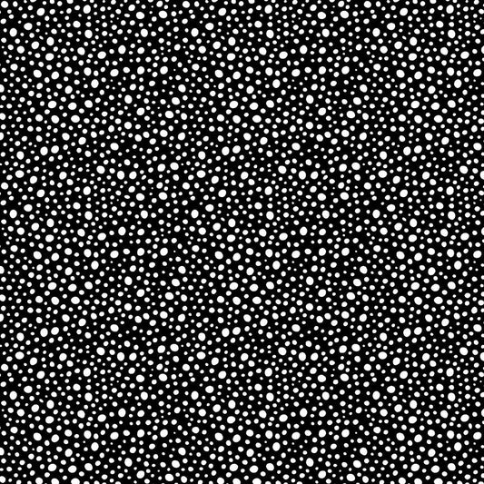 Dear Stella - Leezaworks - Bok Bok Meow - Beans Black and White Dots - STELLA-DLW3700  JET