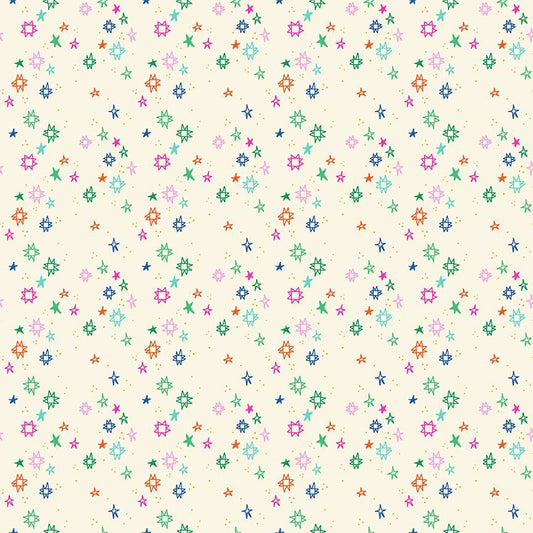 Dear Stella - Pammie Jane - Quiltstellation - Rainbow Quilt Stars Blender - STELLA - DPJ3675  ANDROMEDA