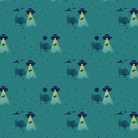 Dear Stella - Pammie Jane - Meowter Space - Beam Me Up UFO Cats - STELLA - DPJ3680  SPRUCE