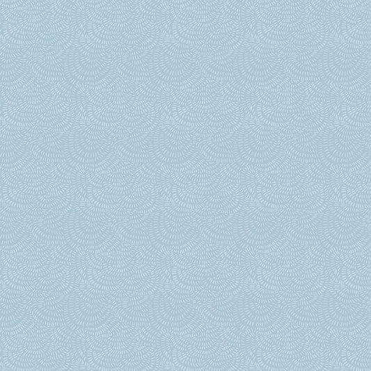 Dear Stella - Hogs and Kisses Flannel - Crimp Blender - STELLA - FRR2293 MARINA