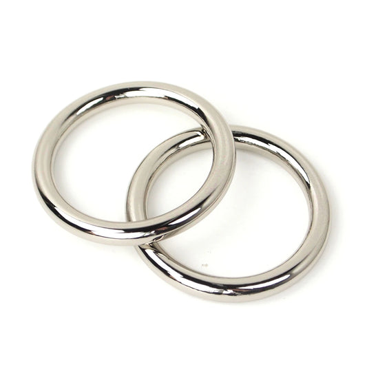 Sallie Tomato - Four O-Rings 1-1/2" Nickel