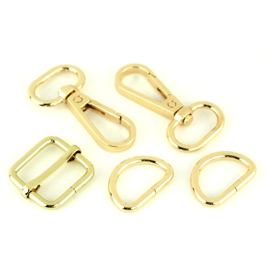Sallie Tomato - Level 3 Basic Hardware Kit - 1/2" - Gold