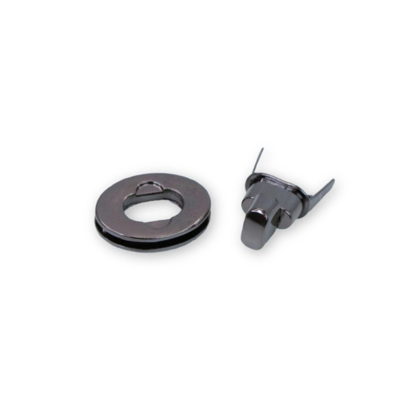 Sallie Tomato Small Classic Turn Lock - Gunmetal