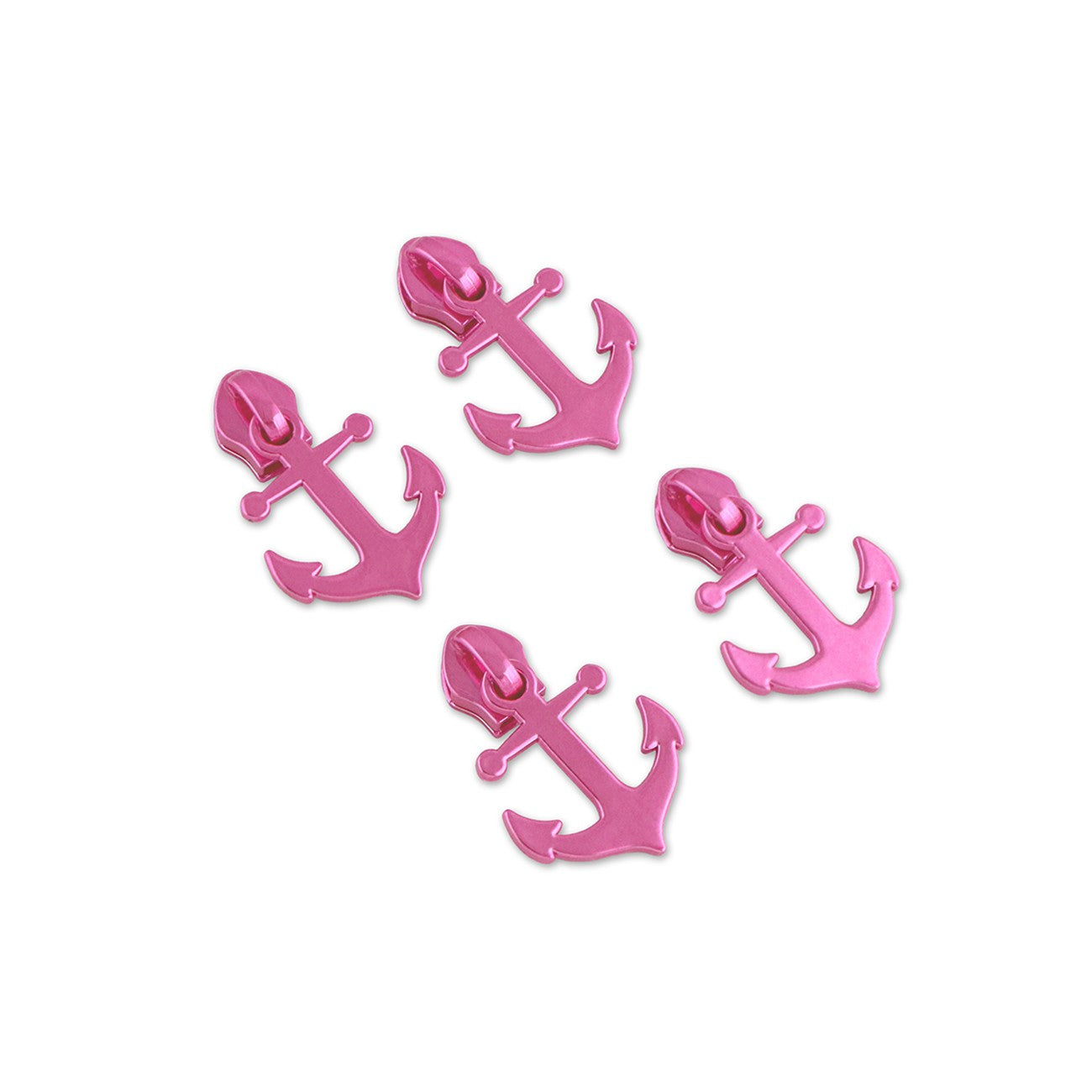 Sallie Tomato - Tula Pink Sinkies Anchor Zipper Pulls