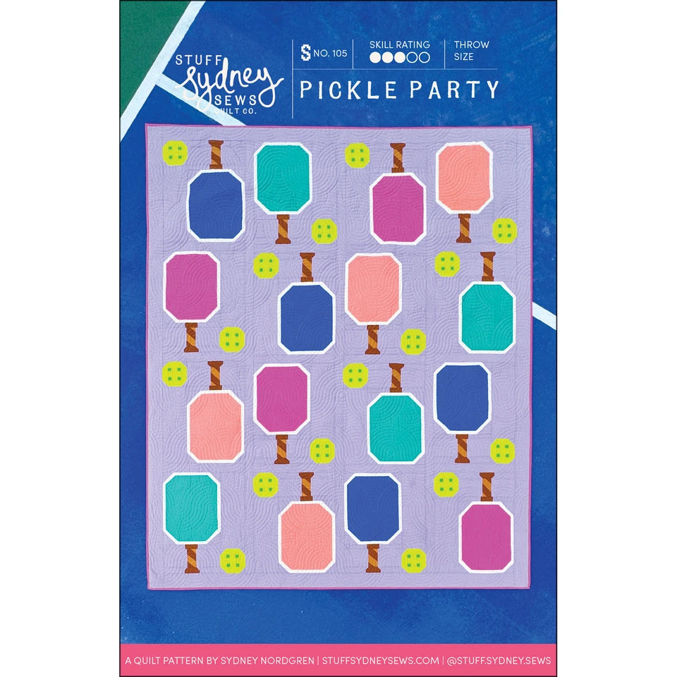 Pickle Party Quilt Pattern By Stuff Sydney Sews Quilt Co