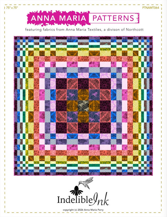Indelible Ink Quilt Pattern By Anna Maria Patterns
