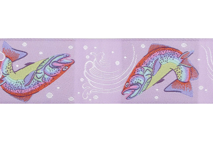 Tula Pink - Full Moon Forest II Ribbon - Sofishticated Blossom - 1-1/2" - By The Yard