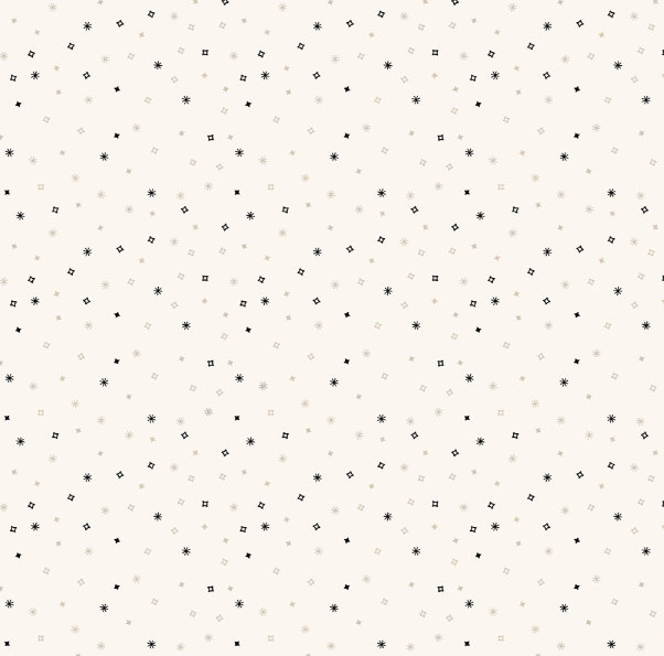 PREORDER - Clothworks - Shhh Collection - Scattered Geometric Confetti - Y4938-7 Dark Gray - Ships September 2026