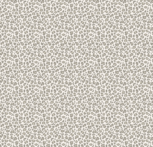 PREORDER - Clothworks - Shhh Collection - Leopard Animal Print - Y4939-7 Dark Gray - Ships September 2026