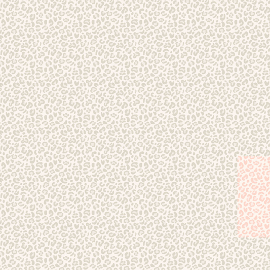 PREORDER - Clothworks - Shhh Collection - Leopard Animal Print - Y4939-62 Taupe - Ships September 2026