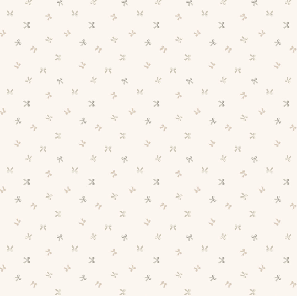 PREORDER - Clothworks - Shhh Collection - Bows - Y4940-62 Taupe - Ships September 2026