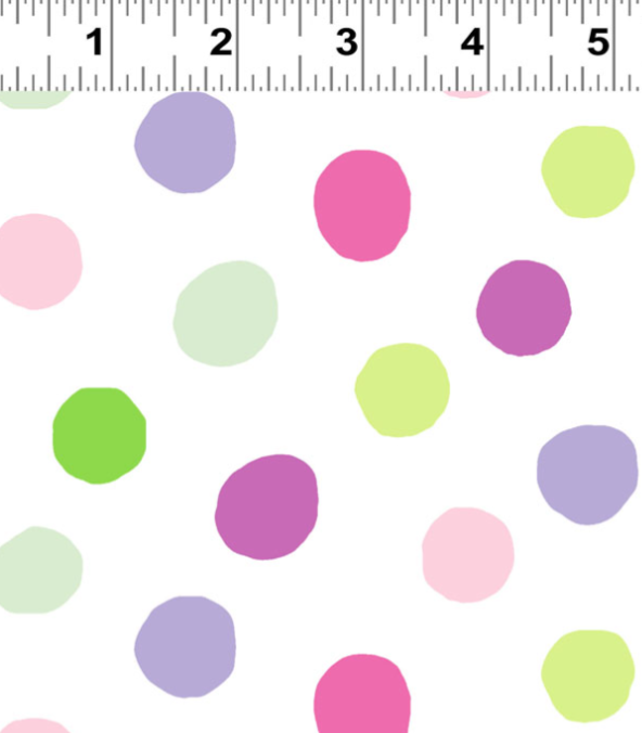 Clothworks - Susybee - Flannel Big Dot - SB20424-820 Green