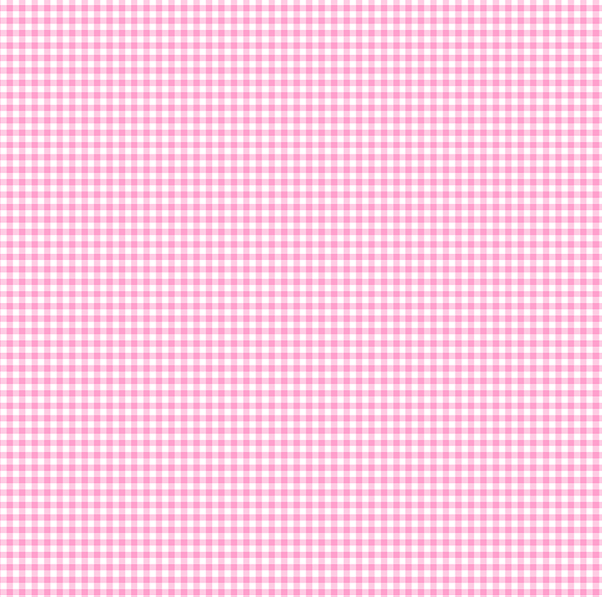 Clothworks - Susybee - Gingham Check in Pink - SB20268-520 Pink