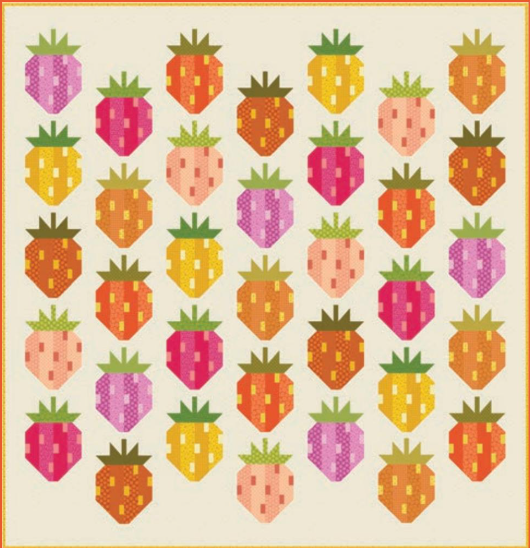 Berry Season Quilt Pattern By Elizabeth Hartman and Kit Option