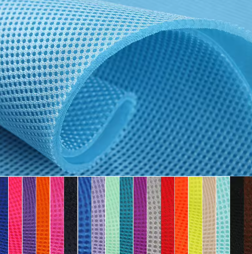 3D Air Spacer Mesh Fabric 17" x 56"  / 45 x 145cm - Choose Color!