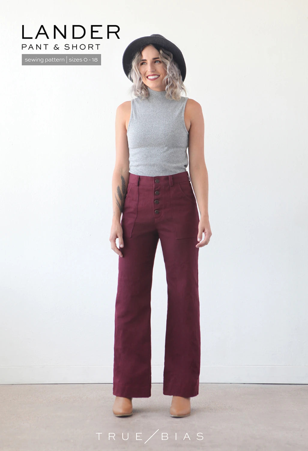 Lander Pants and Shorts Pattern By True Bias
