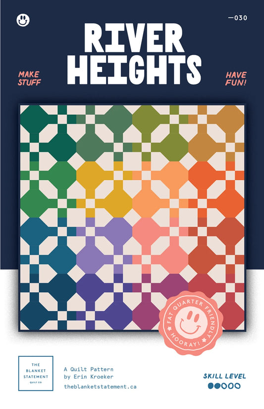 River Heights Quilt Pattern By The Blanket Statement