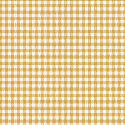 Tilda - Woven Gingham Wide Back Quilt Backing Fabric - Yellow - TIL150015