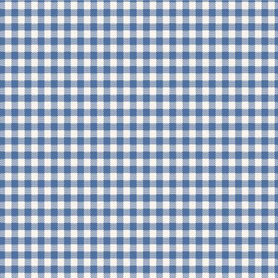 Tilda - Woven Gingham Wide Back Quilt Backing Fabric - Blue - TIL150016