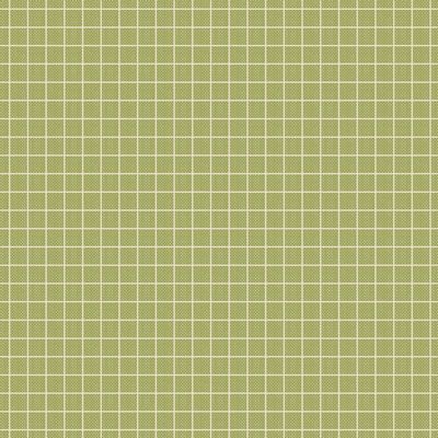 Tilda - Creating Memories Woven - Plaid Pea Green - TIL160066
