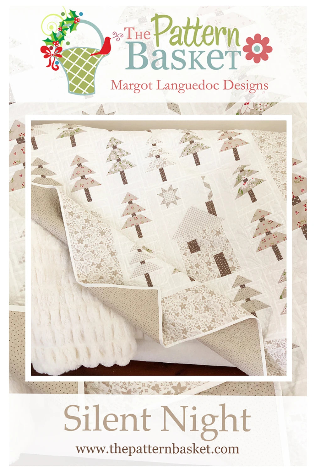 Silent Night Quilt Pattern By The Pattern Basket