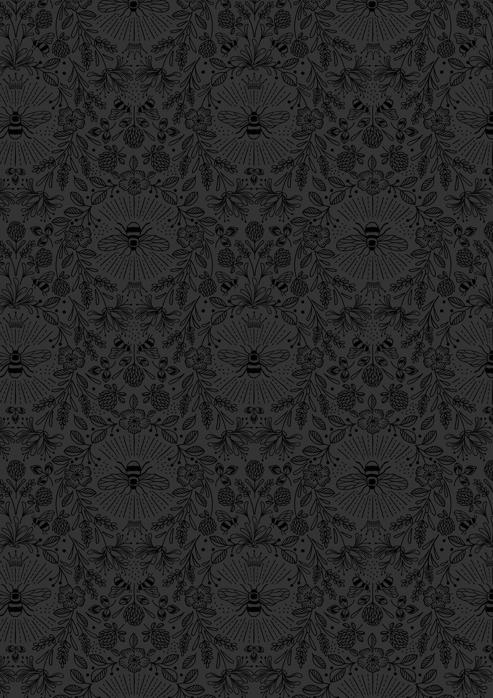 Lewis and Irene - Tiny Tonals - Queen Bee Black on Black - TT1D