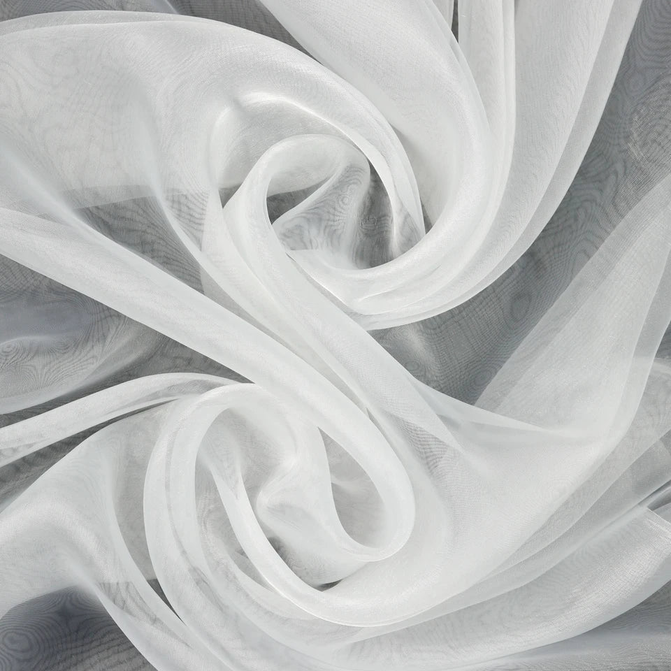 Verhees Textiles - White Organza - By The Yard - VER07057-030