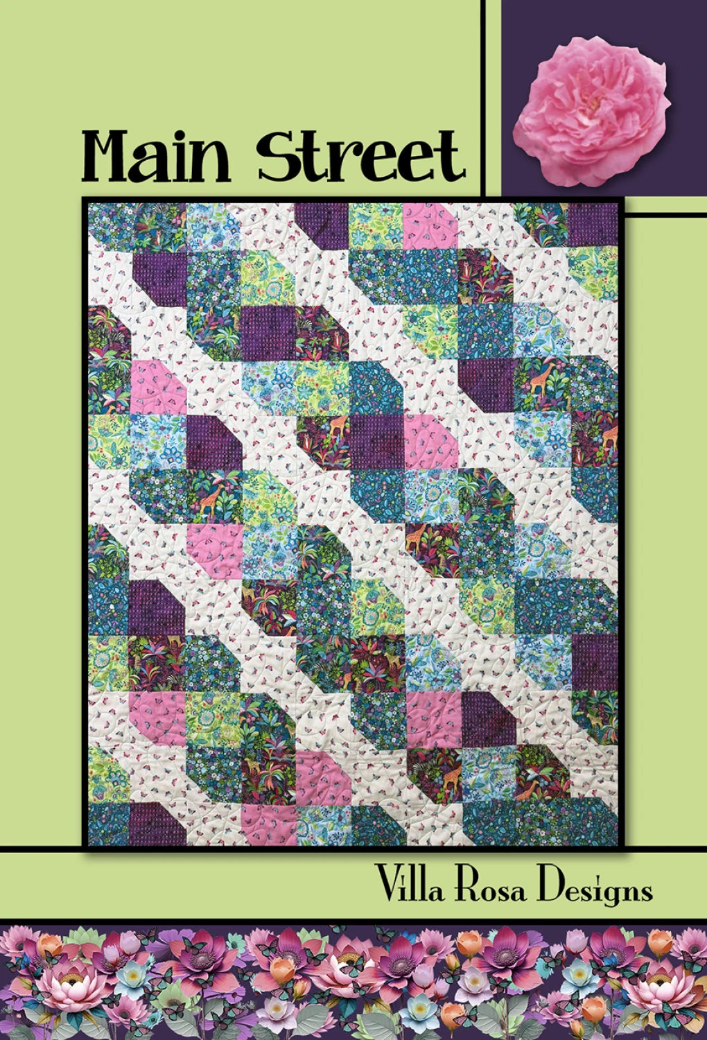 Main Street Quilt Pattern By Villa Rosa Designs