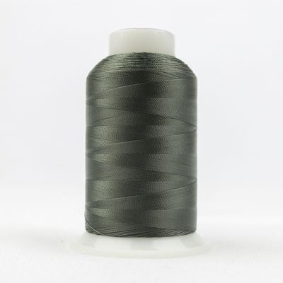 Wonderfil - Deco-Bob - Cottonized Polyester Thread - 80wt -  2000m - Metal Gray - DB 111
