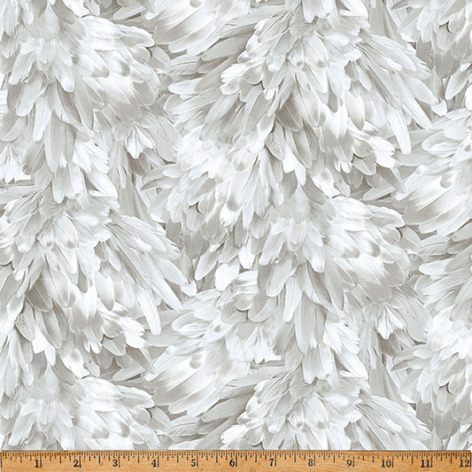 PREORDER - Hoffman California - Blushwing - White Feathers Wings - Y5830-80-Taupe - Ships September 2026