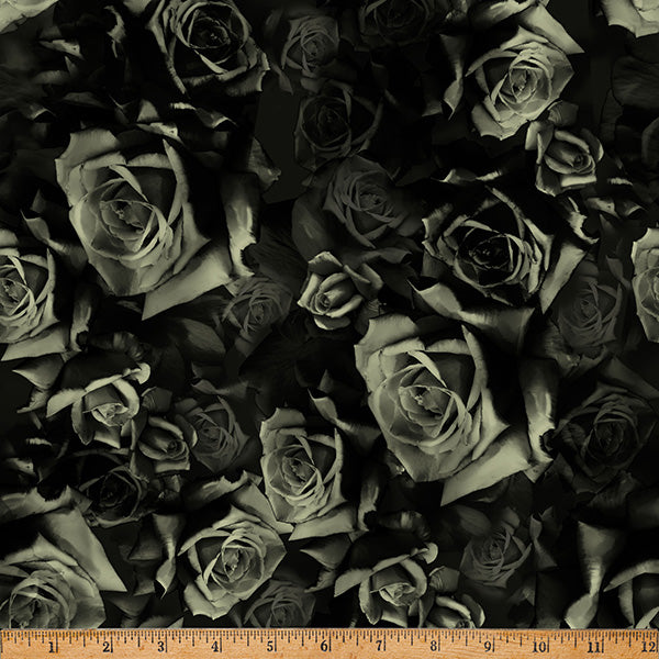 PREORDER - Hoffman - Travis Glasgow and Graveyard Blooms - Boneheads - Halloween Black Roses - Y5855-213-Onyx  - Ships August 2026