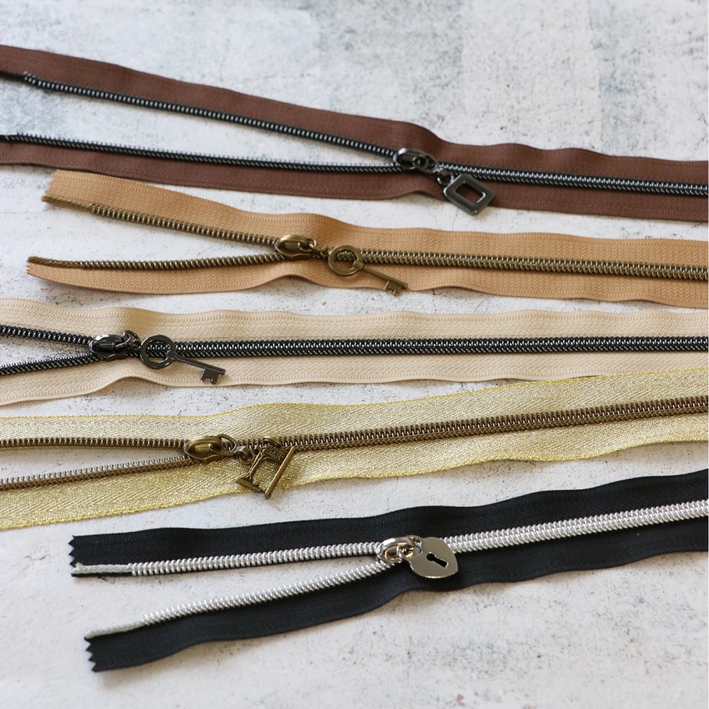 Sallie Tomato - Vintage Modern Zipper Bundle