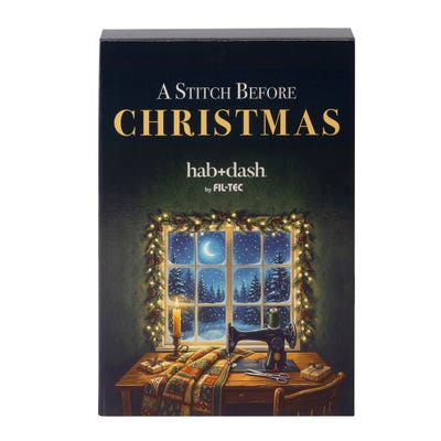 Glide Thread - A Stitch Before Christmas Advent Calendar - 24 Color Mini Spool Pack - 40 wt Trilobal Polyester Top Thread