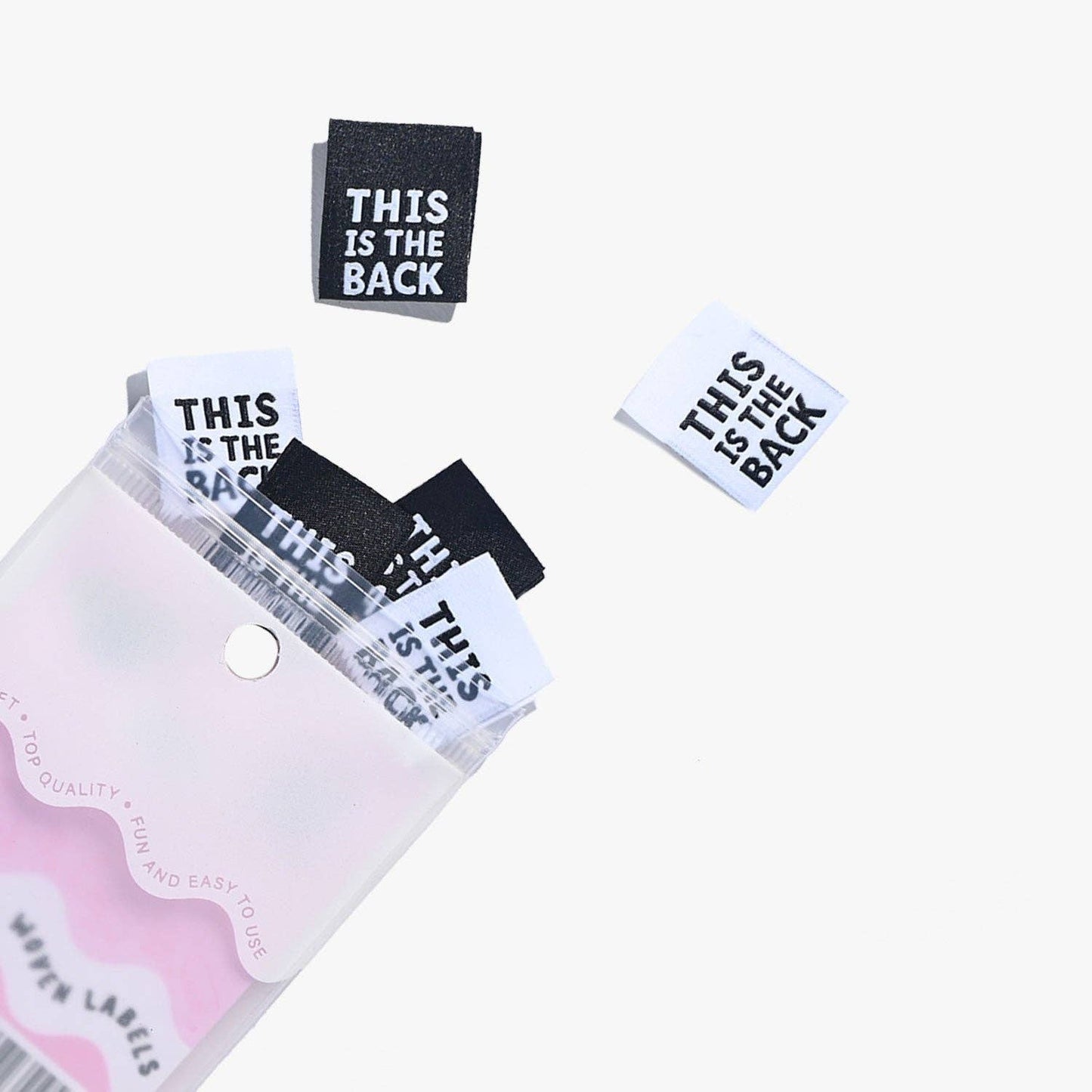 Kylie And The Machine - This is The Back Woven Labels - 1 Pack