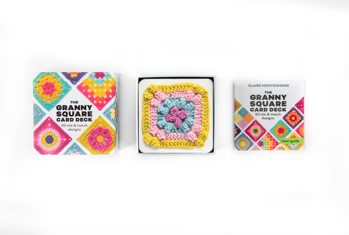 Granny Square Crochet Patterns Card Deck