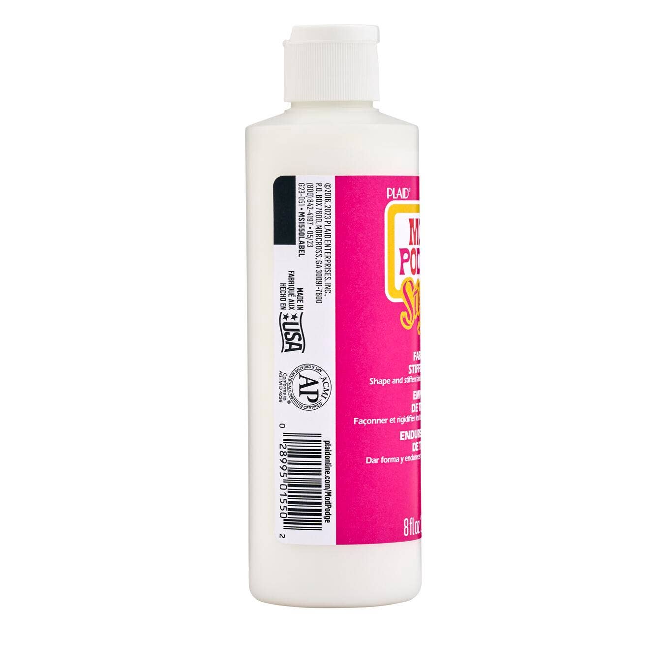 Mod Podge® Stiffy® Fabric Stiffener - 8 oz