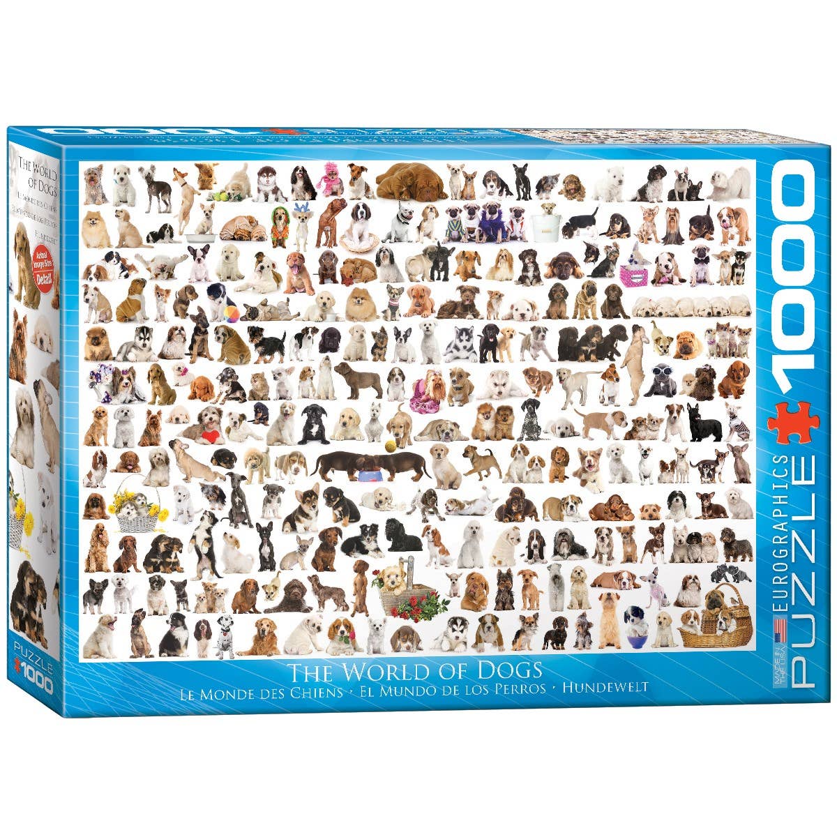Eurographics Puzzles USA - The World of Dogs Puzzle