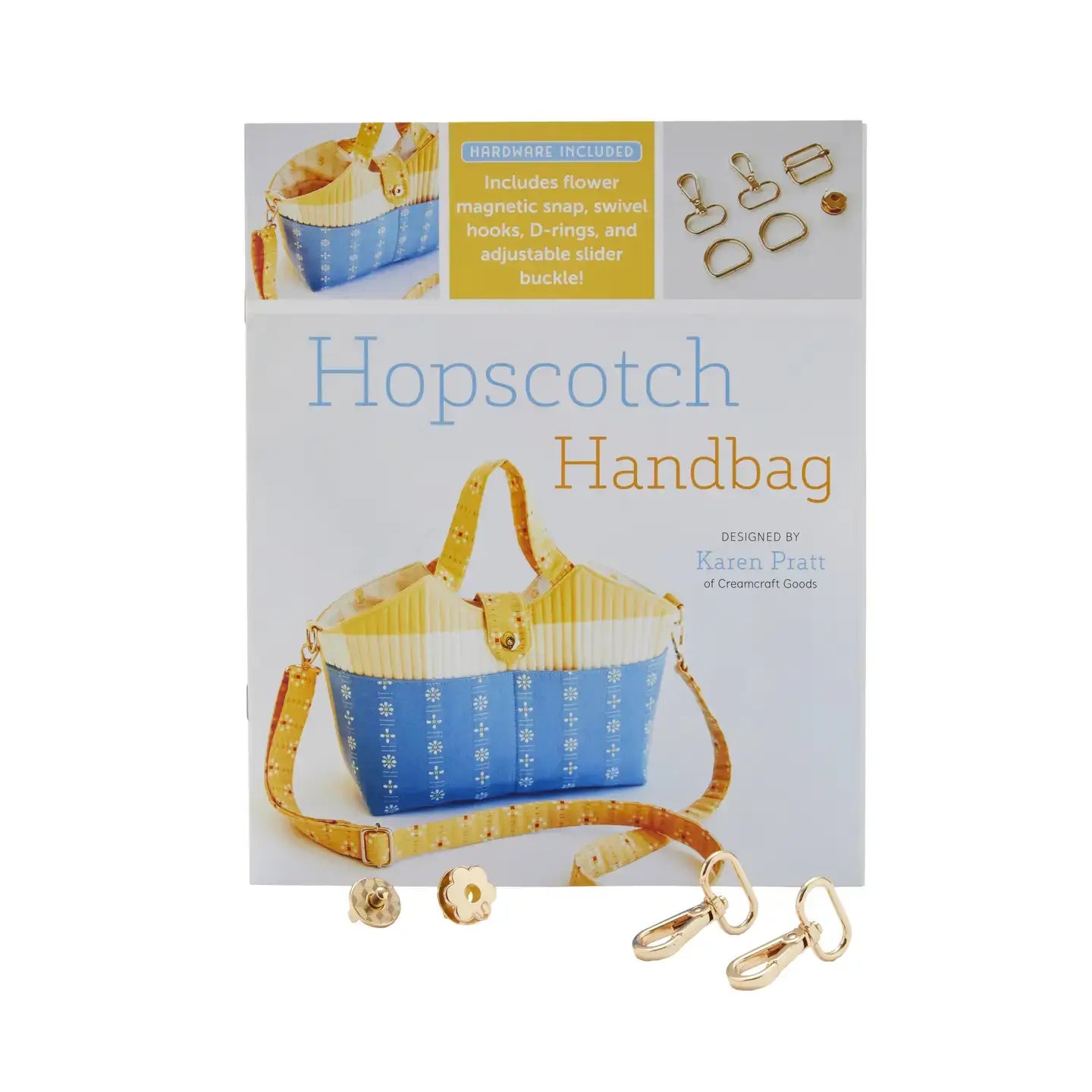 Hopscotch Handbag Kit and Pattern By Zakka Workshop