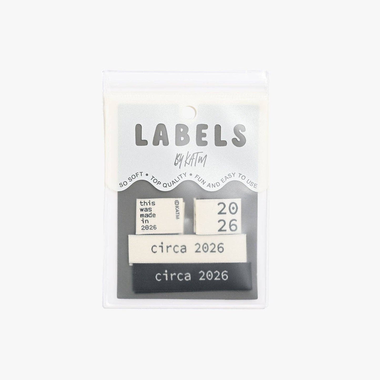 Kylie And The Machine - Circa 2026 Woven Labels - 1 Pack