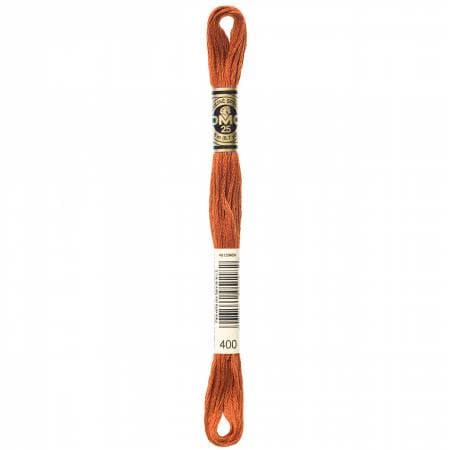 DMC Six Strand Embroidery Floss - 400 - 402 - 407