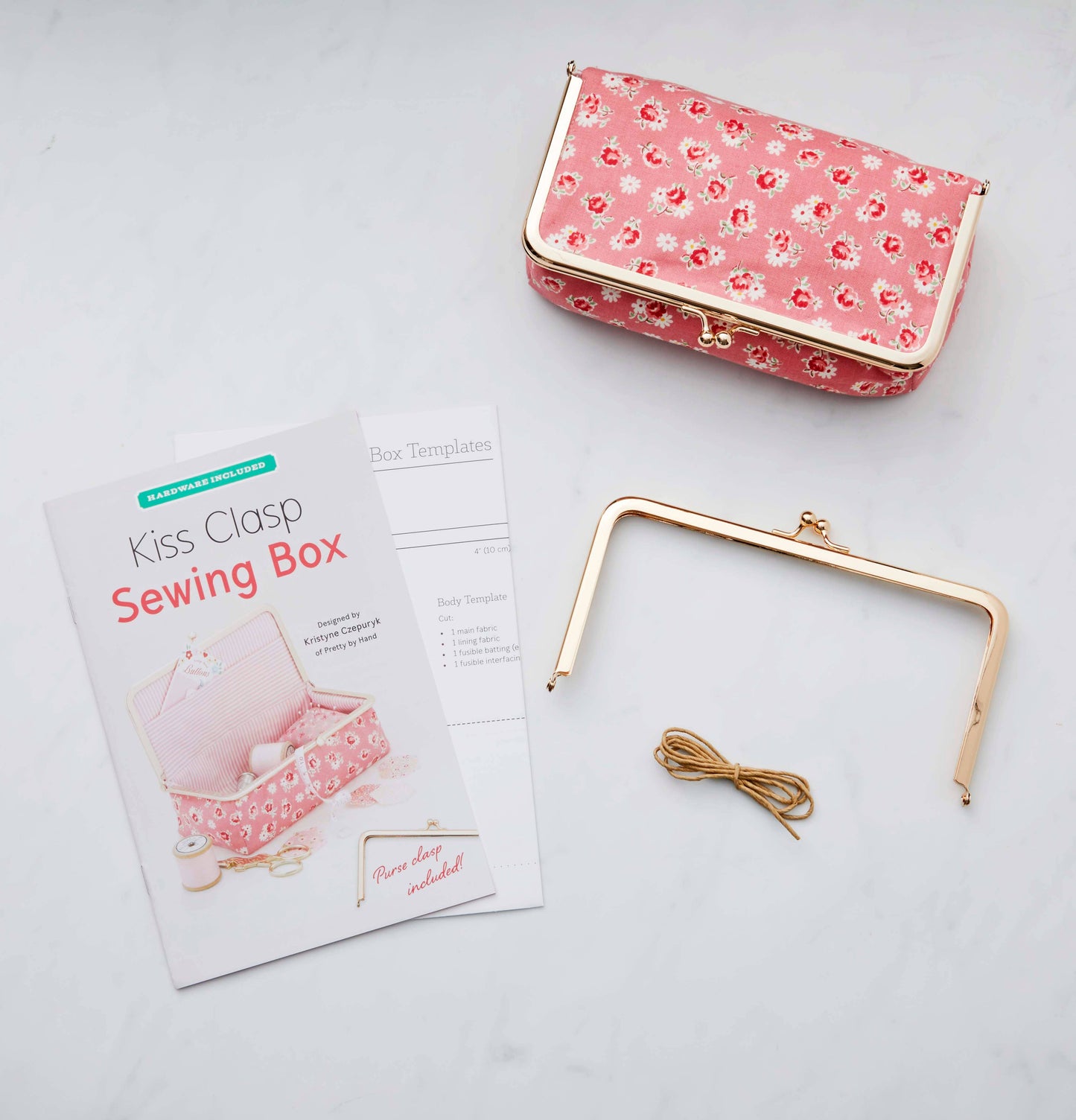 Kiss Clasp Sewing Box Pattern And Hardware By Zakka Workshop