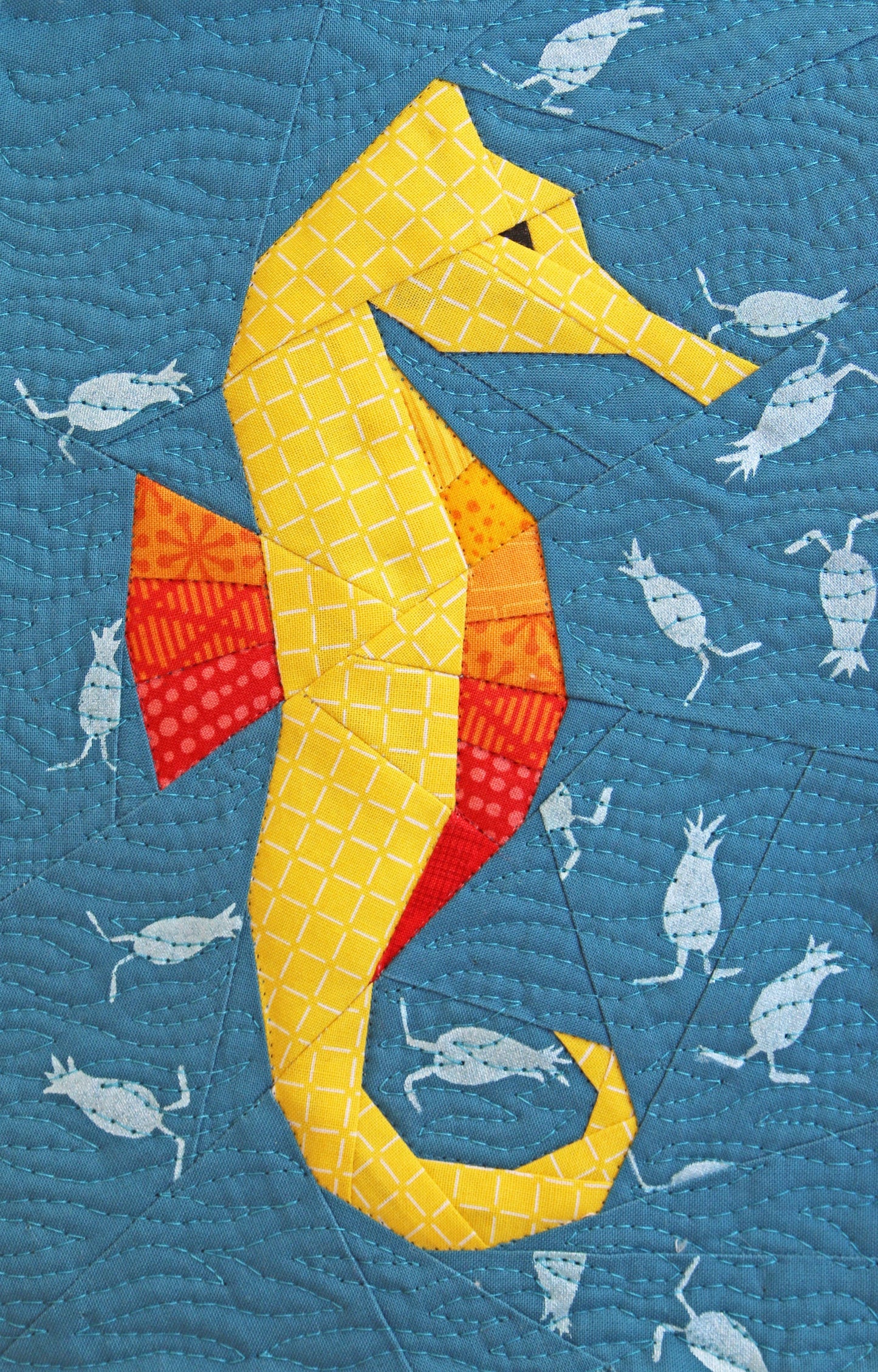 Ocean Ponies Quilt Pattern By Flying Parrot