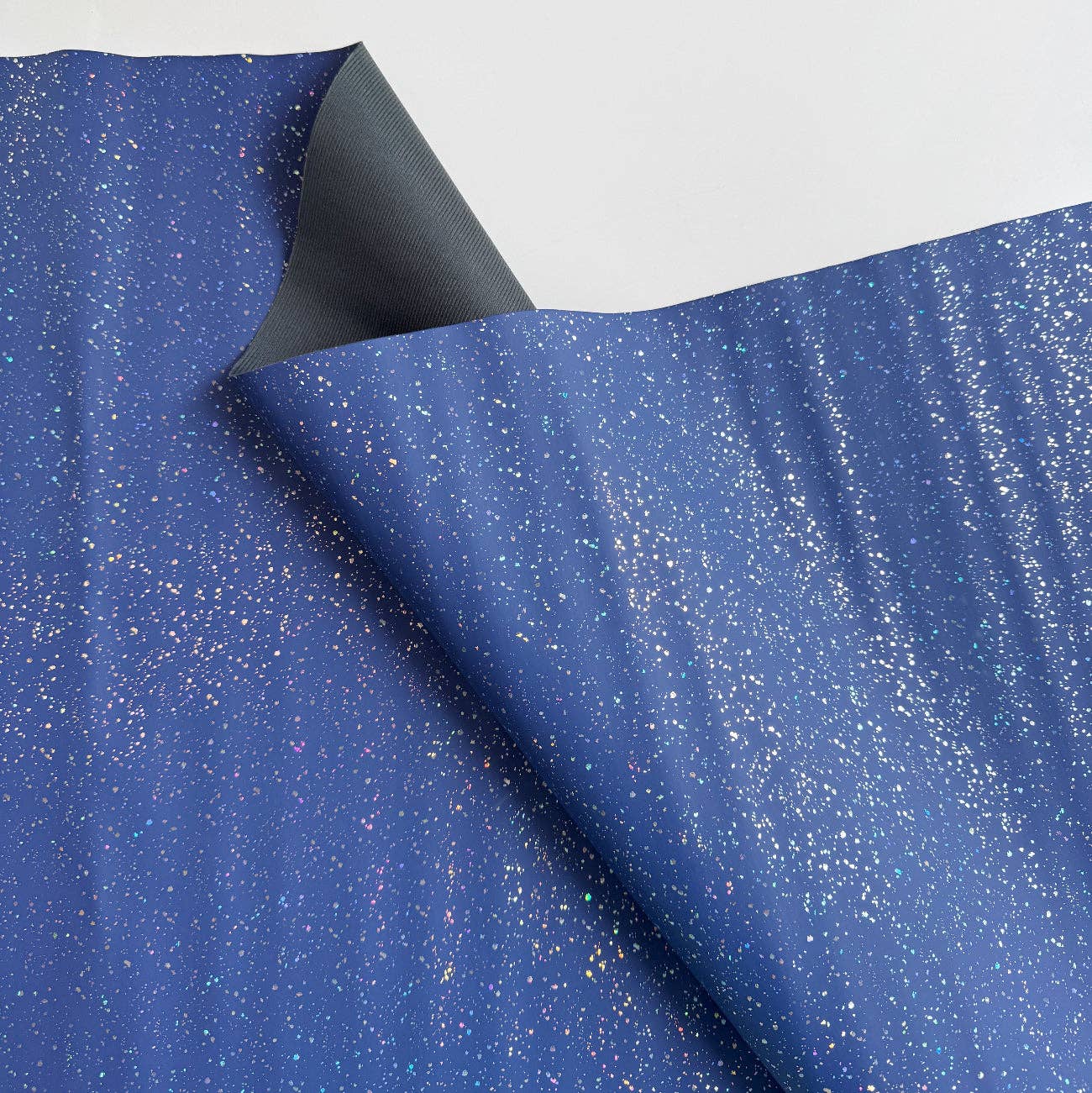 Sew Hungry Hippie - Blue Sparkle Vinyl – Smooth Matte Finish