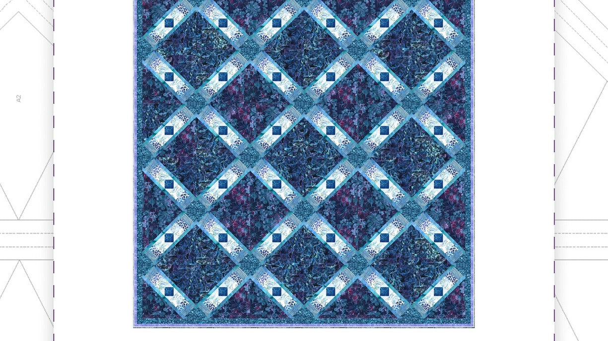 Xiomara Quilt Pattern By Get Pieced