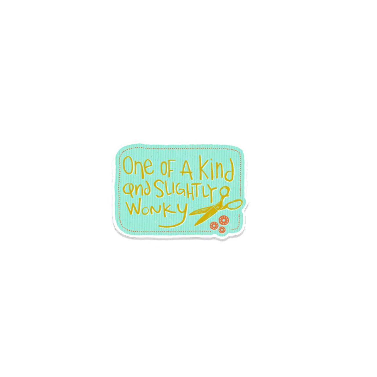 Kati Cupcake - Slightly Wonky - Sticker