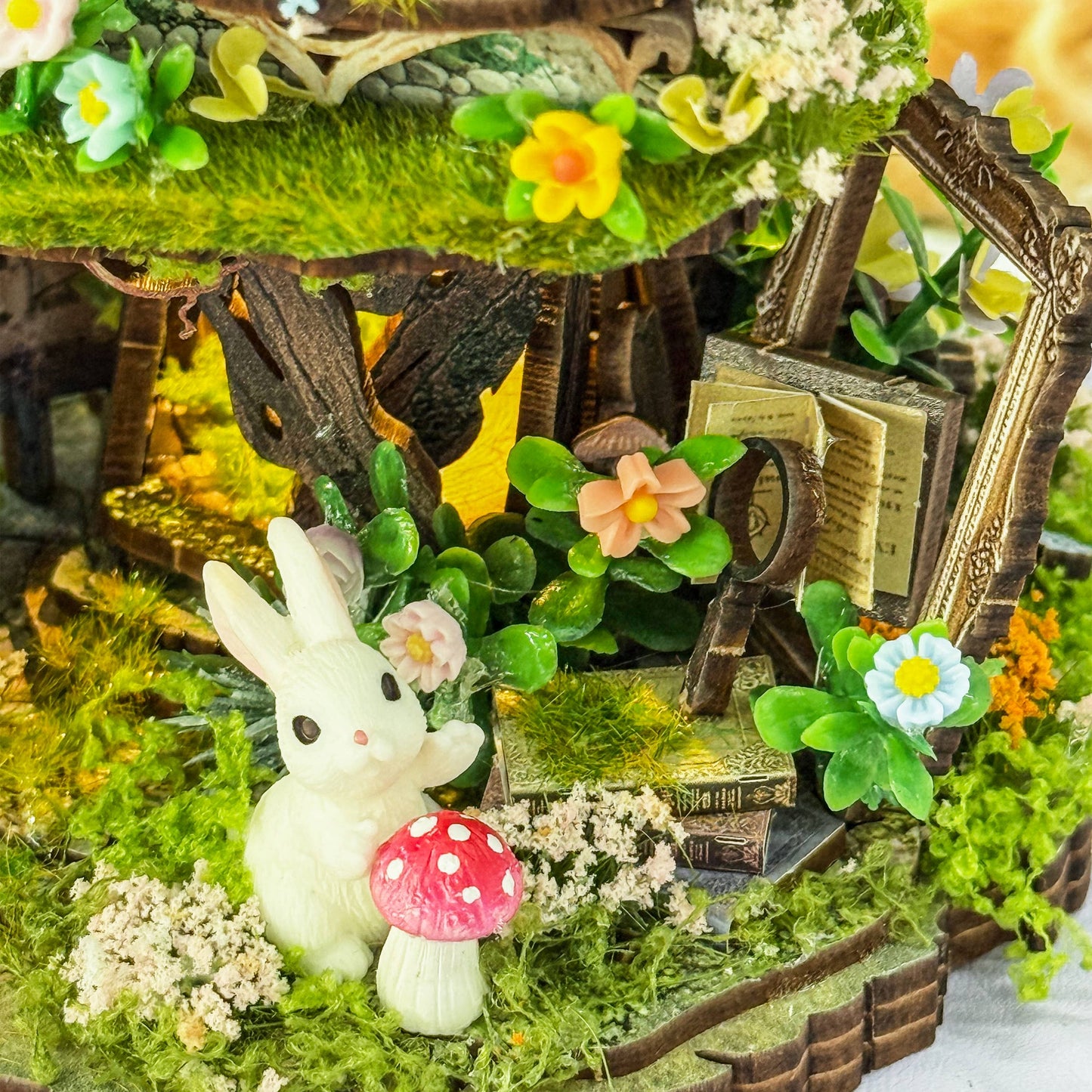 Hands Craft DIY Miniature House Kit: Fairytale Treehouse