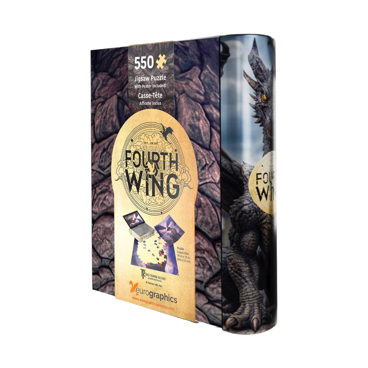 Eurographics Puzzles USA - Fourth Wing - Puzzle Tin
