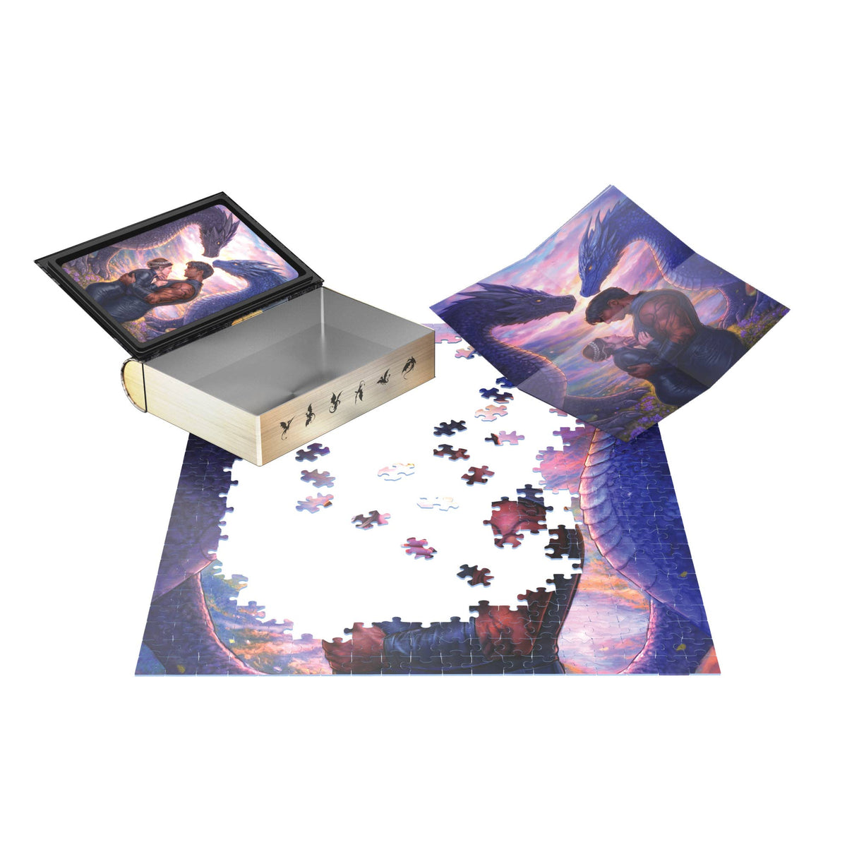 Eurographics Puzzles USA - Fourth Wing - Puzzle Tin