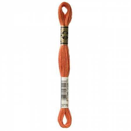 DMC Six Strand Embroidery Floss - 3770 - 3771 - 3772 - 3774 - 3776 - 3777 - 3778