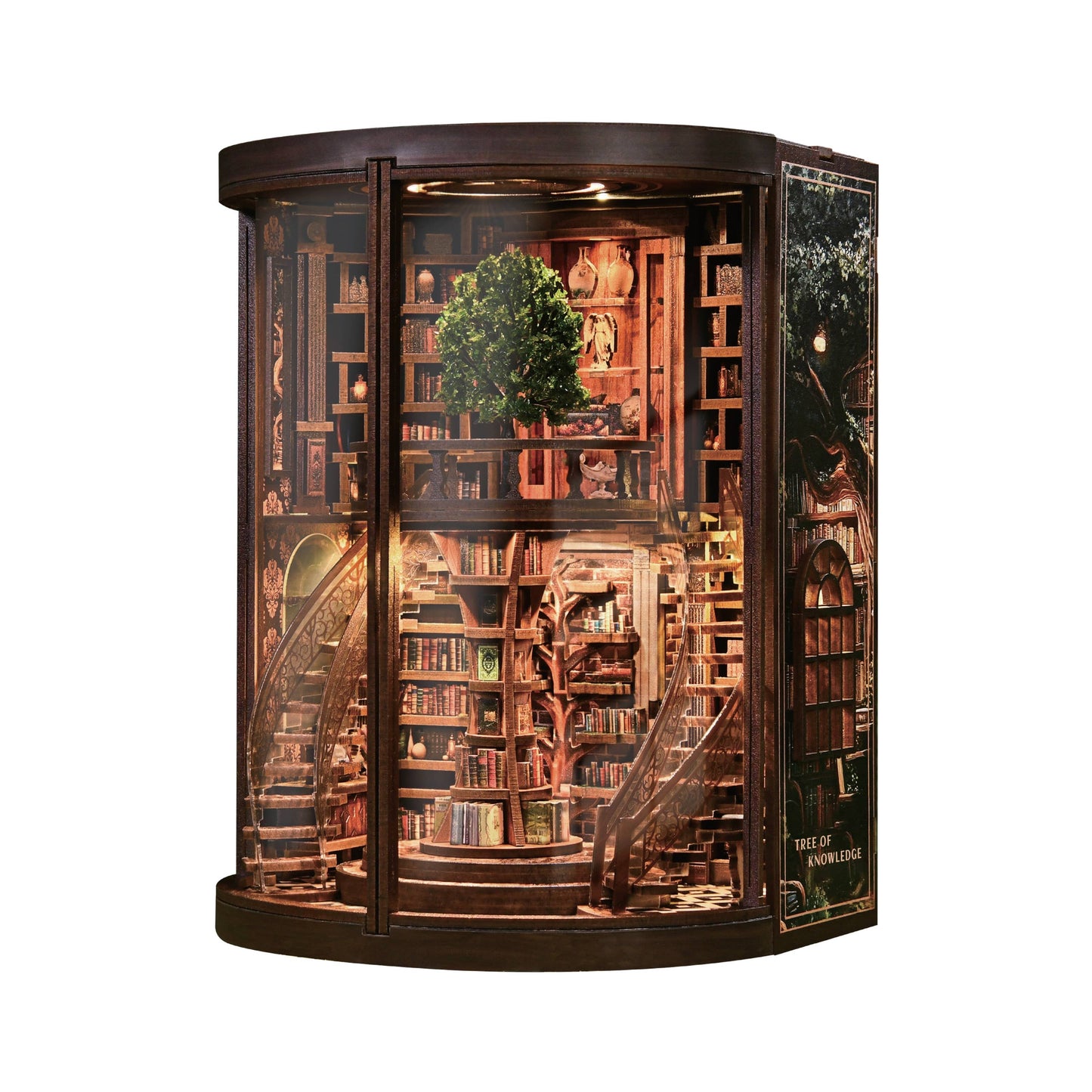 Hands Craft DIY Book Nook Kit: Tree of Knowledge